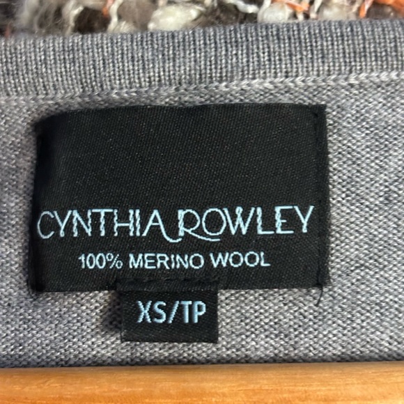 CYNTHIA ROWLEY Merino Wool Lightweight Knit Dress - Picture 5 of 5